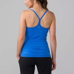 Lululemon Dream Blue Power Y Tank